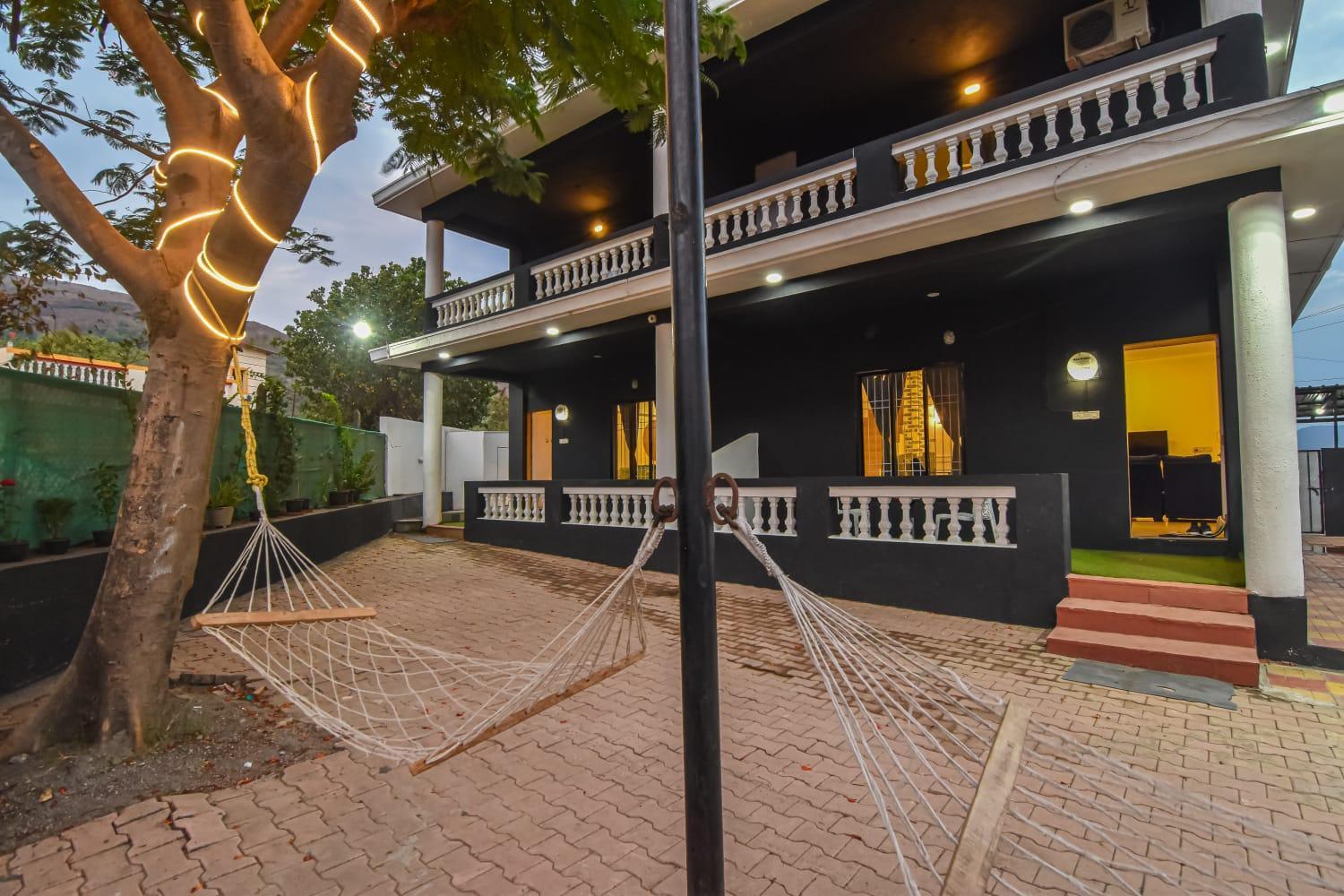 Empyrean Stay Ll 3Bhk Ll Black Horse Villa Ll Ac Ll Private Pool Ll Wifi II Lux Ll Лонавала Екстериор снимка